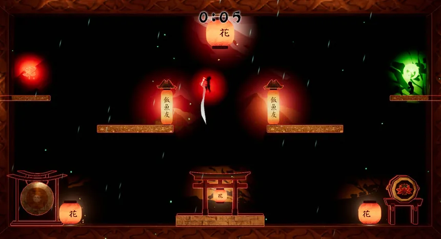 Скриншот 4 к игре Shiny Ninjas