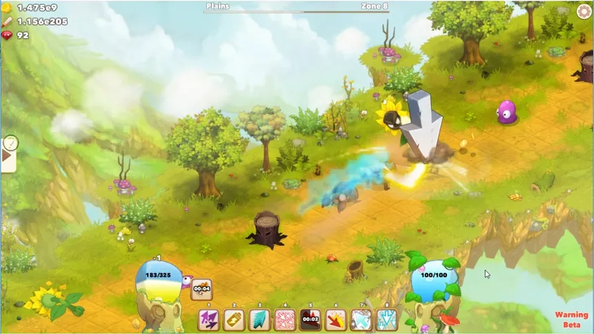 Скриншот 1 к игре Clicker Heroes 2