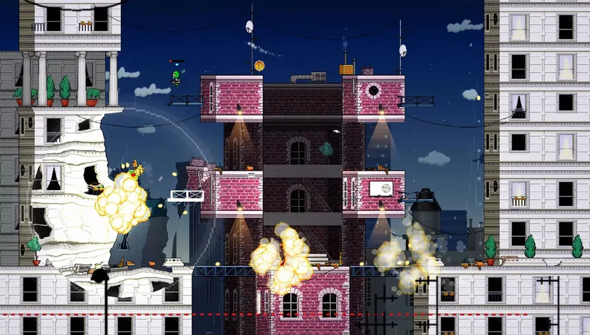 Скриншот 1 к игре Super Rocket Shootout