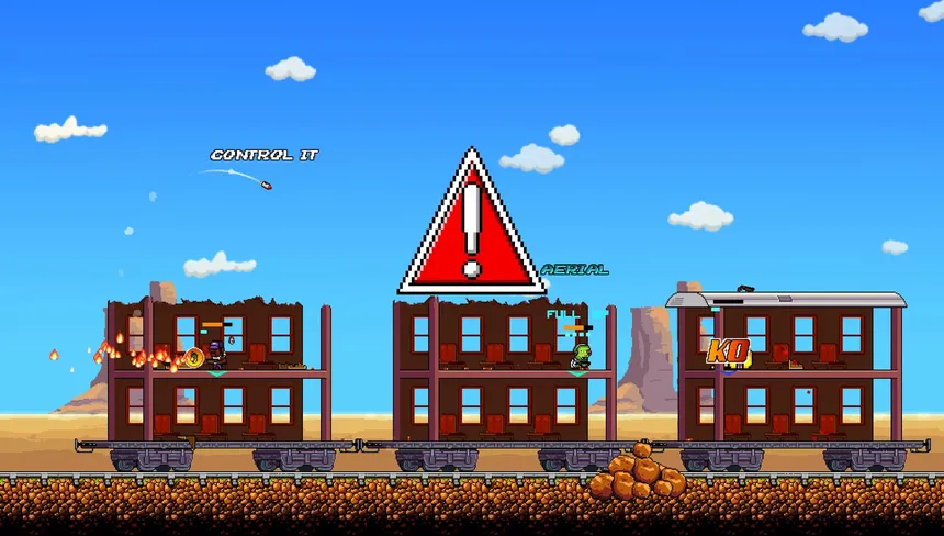 Скриншот 2 к игре Super Rocket Shootout
