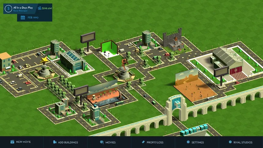 Скриншот 1 к игре Movie Studio Tycoon