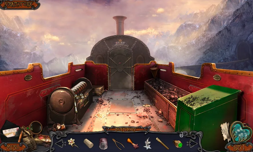 Скриншот 1 к игре Haunted Train: Spirits of Charon Collector's Edition
