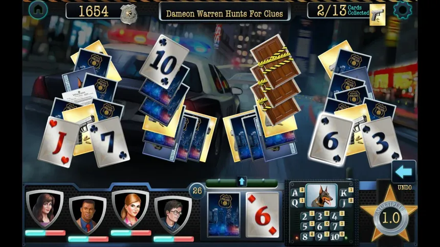 Скриншот 1 к игре Double Clue: Solitaire Stories