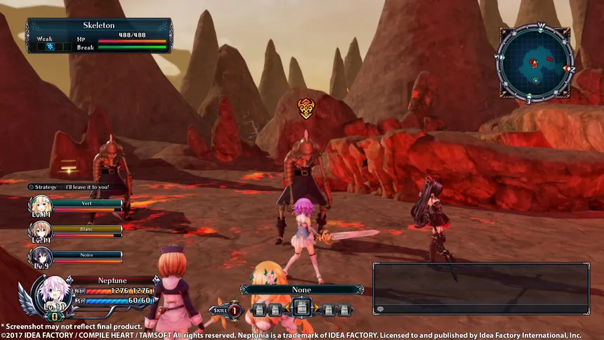 Скриншот 2 к игре Cyberdimension Neptunia: 4 Goddesses Online
