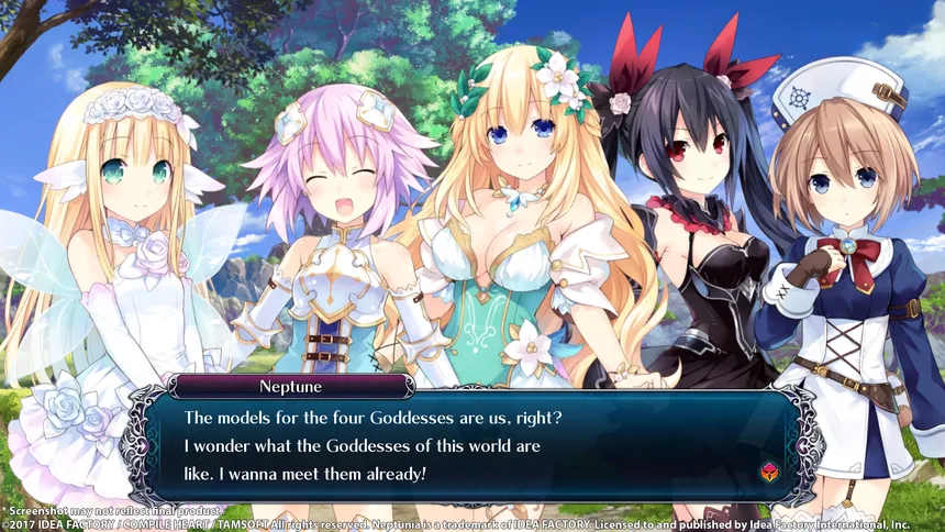 Скриншот 3 к игре Cyberdimension Neptunia: 4 Goddesses Online