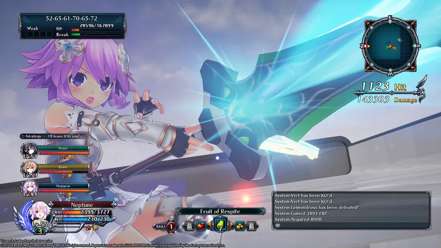 Скриншот 8 к игре Cyberdimension Neptunia: 4 Goddesses Online