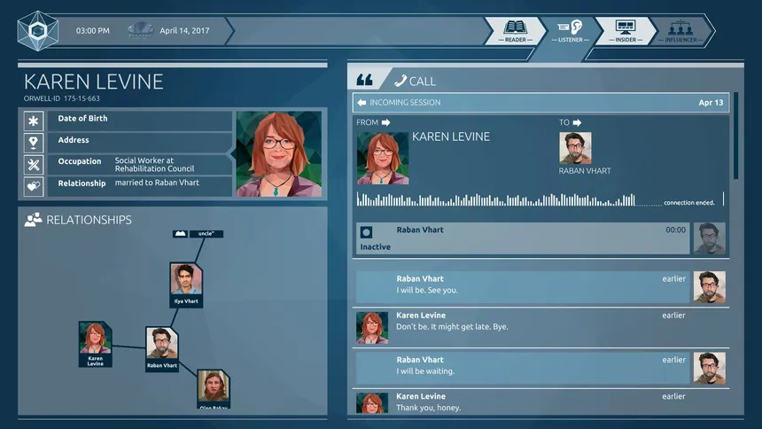 Скриншот 7 к игре Orwell: Ignorance is Strength
