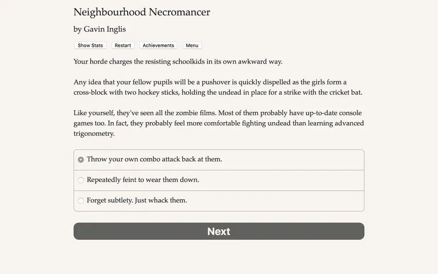Скриншот 3 к игре Neighbourhood Necromancer