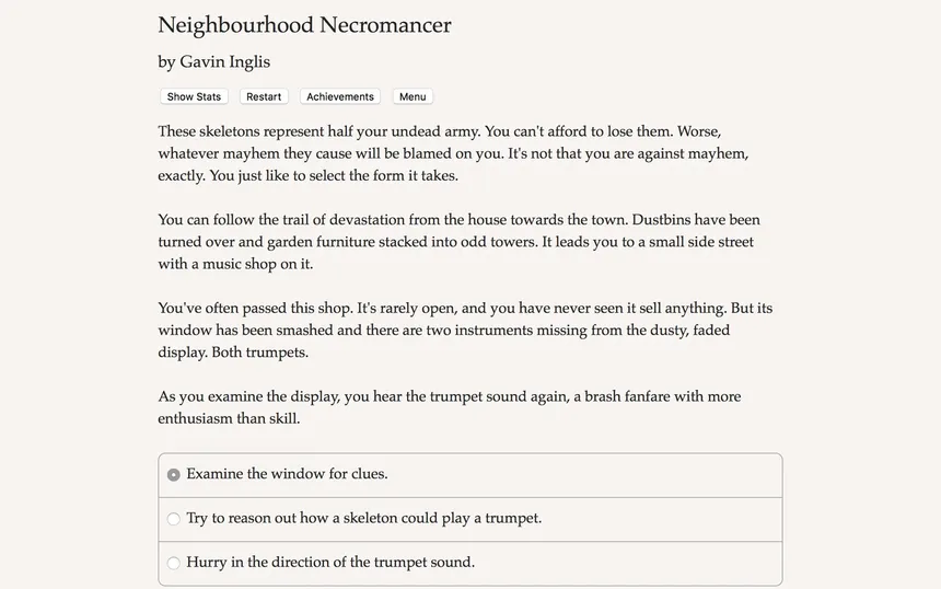 Скриншот 5 к игре Neighbourhood Necromancer