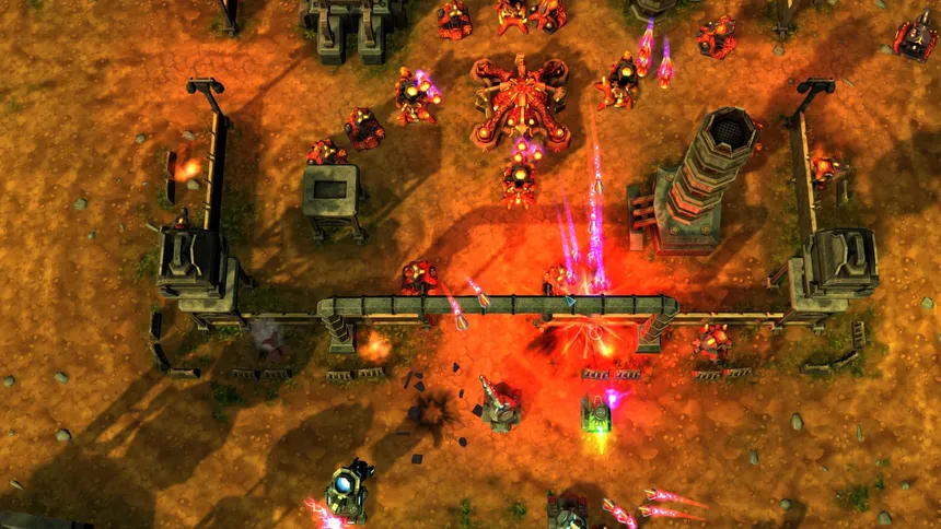 Скриншот 2 к игре Tanks vs Aliens