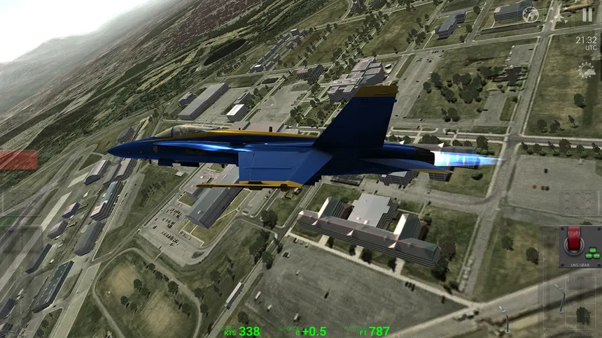 Скриншот 3 к игре Blue Angels Aerobatic Flight Simulator