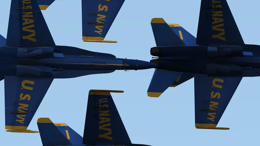 Скриншот 6 к игре Blue Angels Aerobatic Flight Simulator