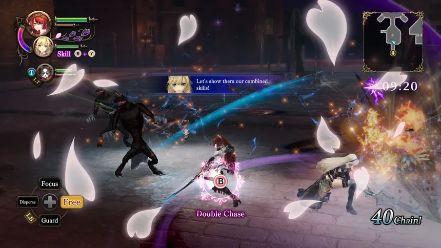 Скриншот 6 к игре Nights of Azure 2: Bride of the New Moon