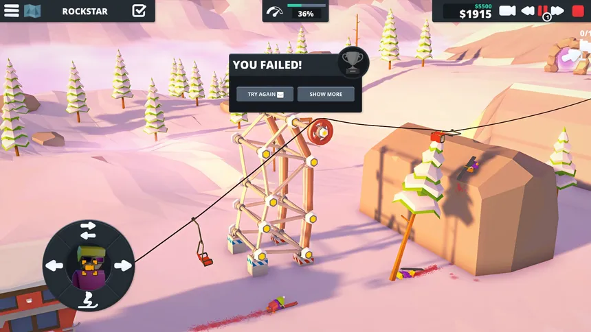Скриншот 6 к игре When Ski Lifts Go Wrong