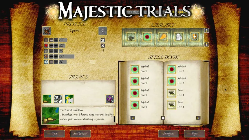 Скриншот 1 к игре Majestic Trials