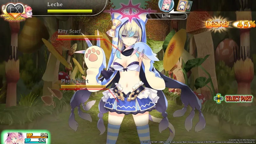 Скриншот 1 к игре Moero Chronicle