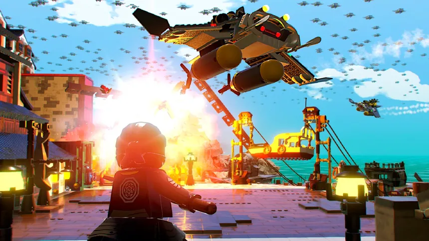 Скриншот 2 к игре The LEGO NINJAGO Movie Video Game