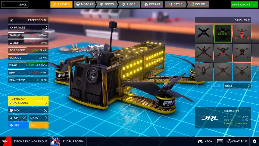 Скриншот 5 к игре The Drone Racing League Simulator