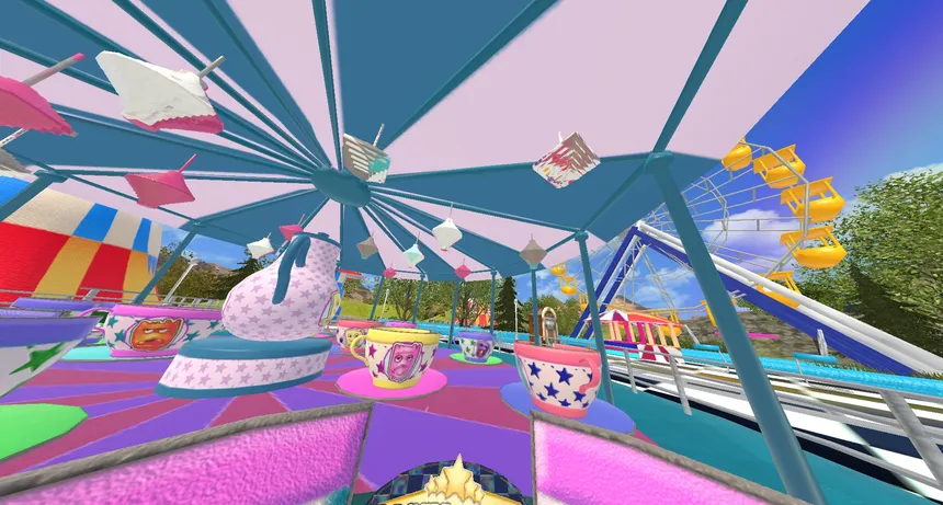 Скриншот 1 к игре VR Theme Park Rides