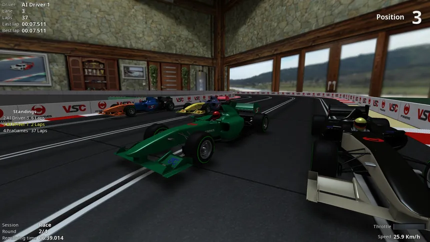 Скриншот 3 к игре Virtual SlotCars