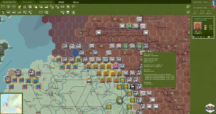 Скриншот 7 к игре Gary Grigsby's War in the West