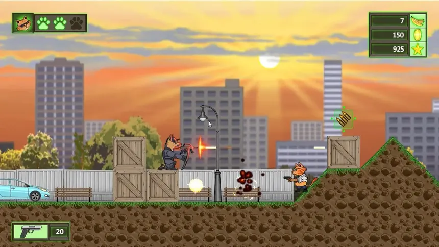 Скриншот 2 к игре Crazy Catman