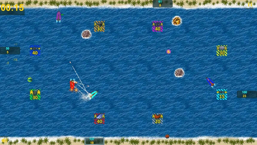 Скриншот 3 к игре OneScreen Solar Sails