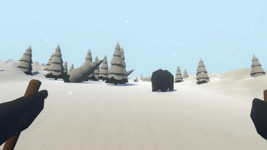 Скриншот 2 к игре Uphill Skiing