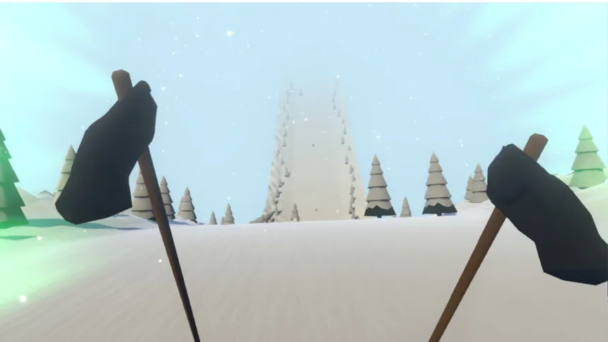 Скриншот 4 к игре Uphill Skiing