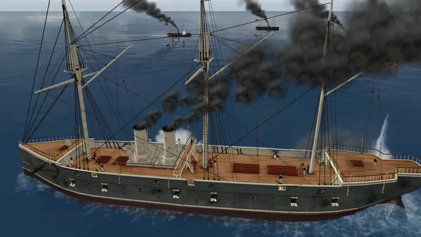 Скриншот 6 к игре Ironclads 2: Caroline Islands War 1885
