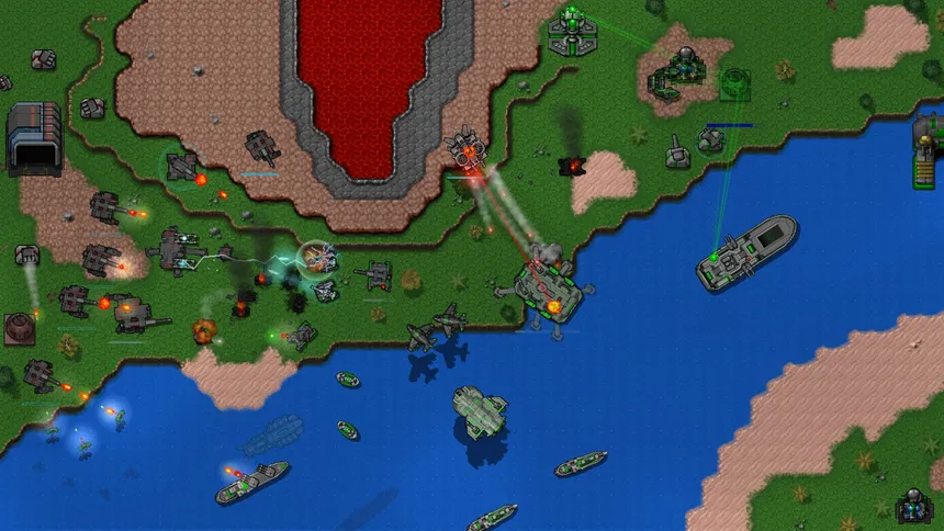 Скриншот 1 к игре Rusted Warfare - RTS