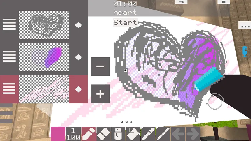 Скриншот 5 к игре Pixel Sketch
