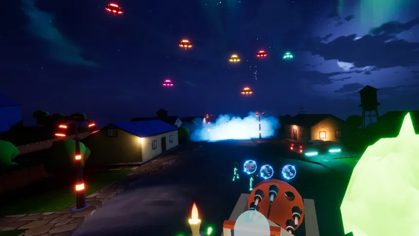 Скриншот 4 к игре Aliens In The Yard