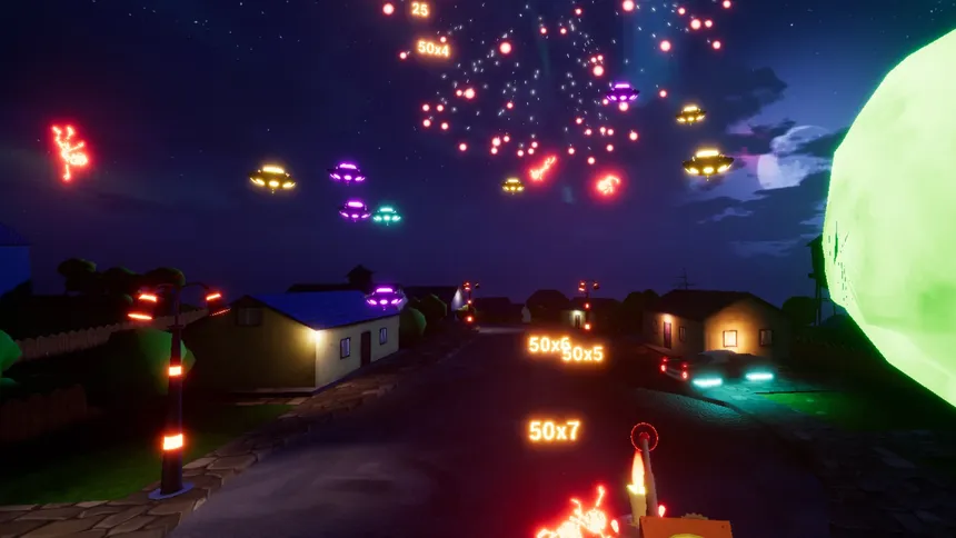 Скриншот 7 к игре Aliens In The Yard