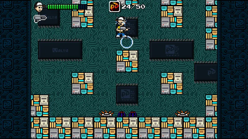 Скриншот 1 к игре Pixel Devil and the Broken Cartridge