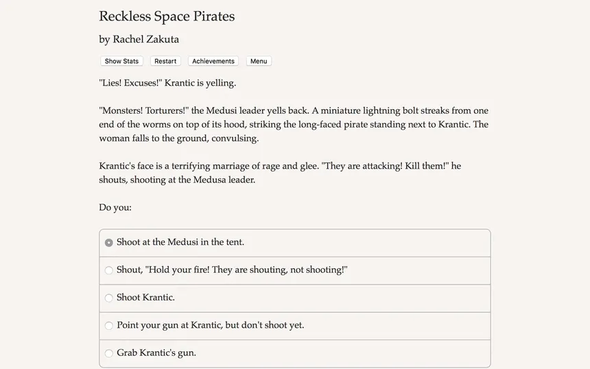 Скриншот 3 к игре Reckless Space Pirates