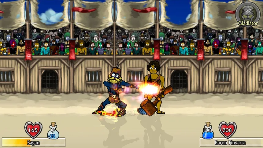 Скриншот 4 к игре Swords and Sandals 2 Redux