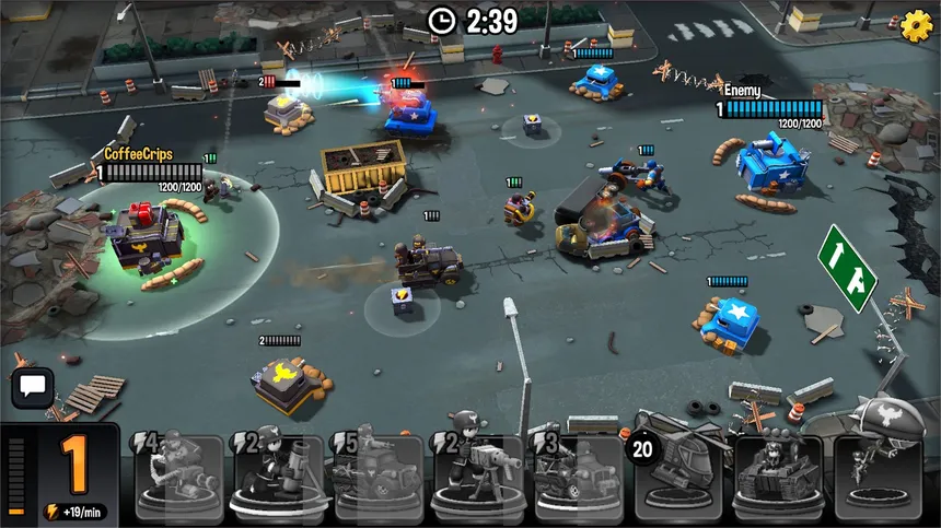 Скриншот 1 к игре Mini Guns