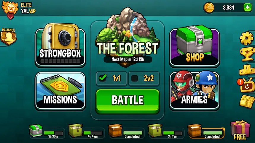 Скриншот 3 к игре Mini Guns