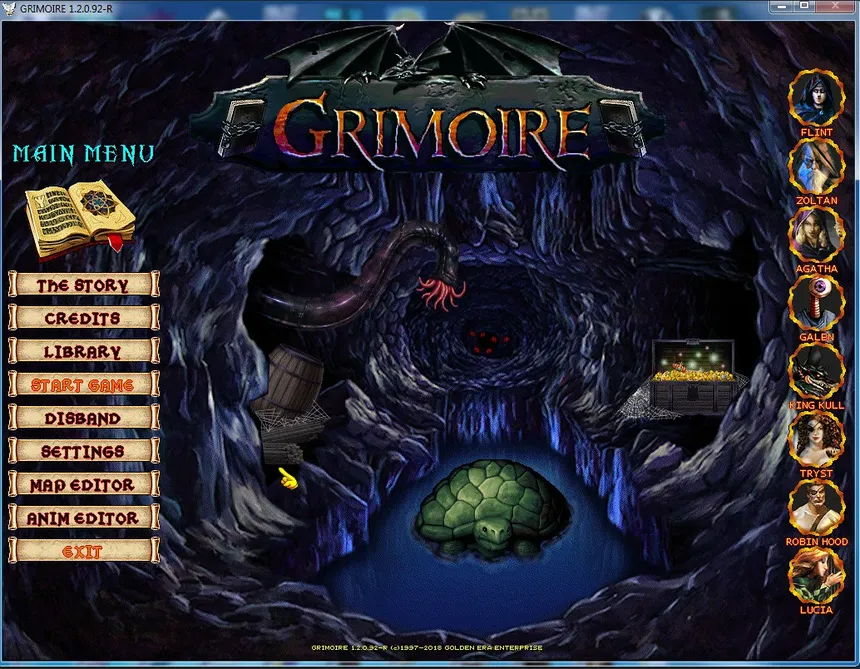 Скриншот 2 к игре Grimoire : Heralds of the Winged Exemplar (V2)