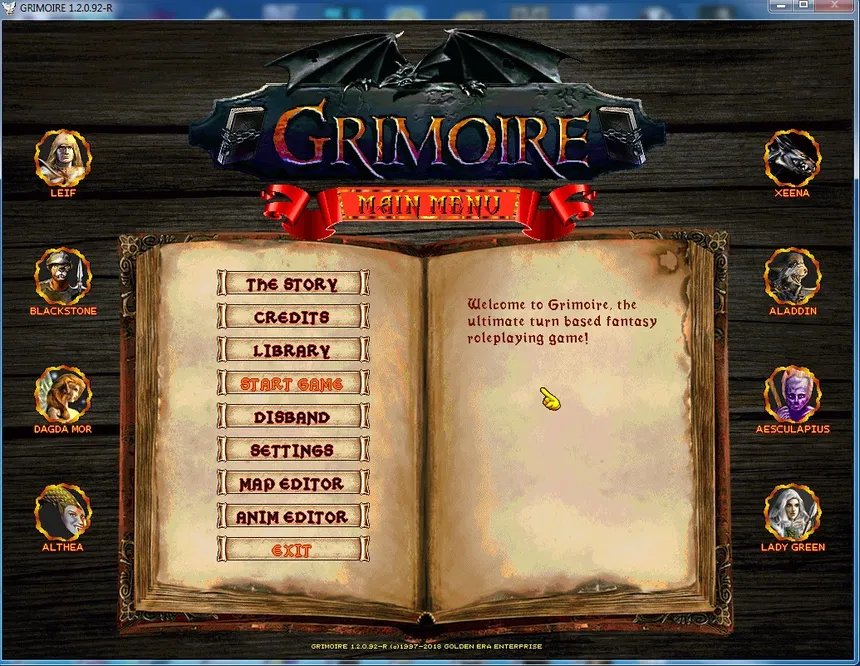 Скриншот 4 к игре Grimoire : Heralds of the Winged Exemplar (V2)