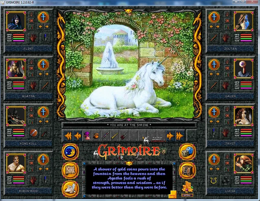 Скриншот 6 к игре Grimoire : Heralds of the Winged Exemplar (V2)