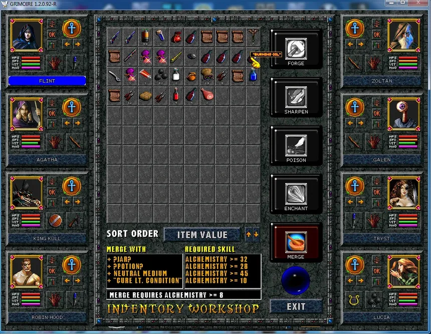 Скриншот 7 к игре Grimoire : Heralds of the Winged Exemplar (V2)