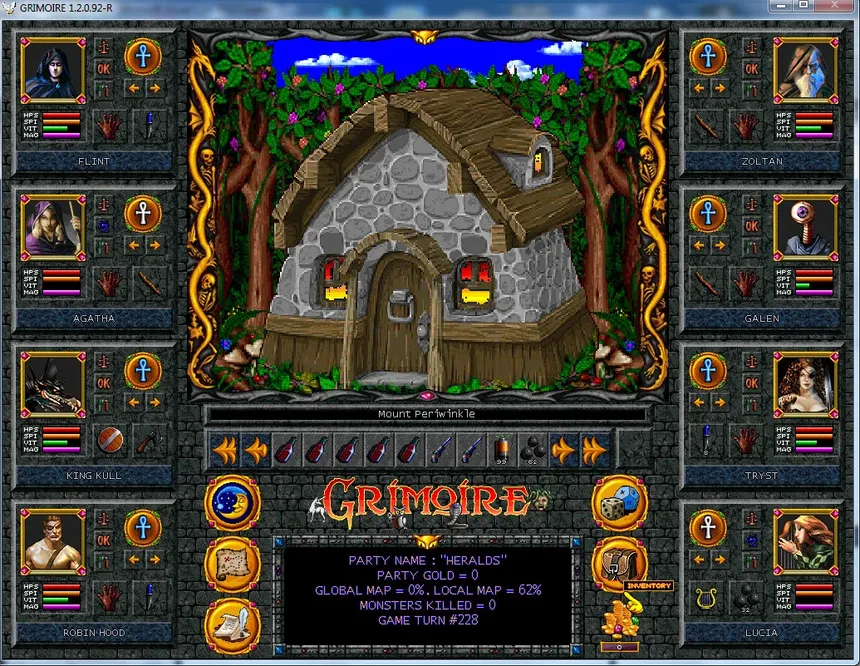 Скриншот 8 к игре Grimoire : Heralds of the Winged Exemplar (V2)