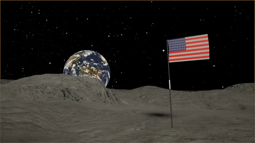 Скриншот 5 к игре Moon Landing VR