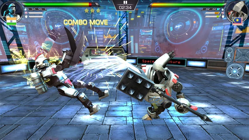 Скриншот 2 к игре Clash of Robots