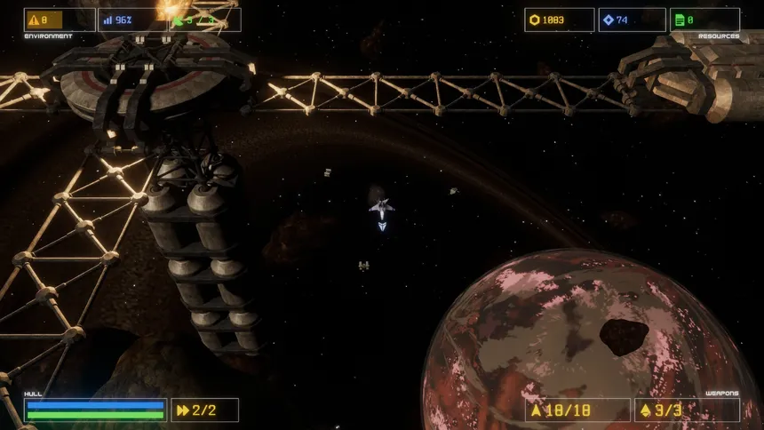 Скриншот 1 к игре Debris Field