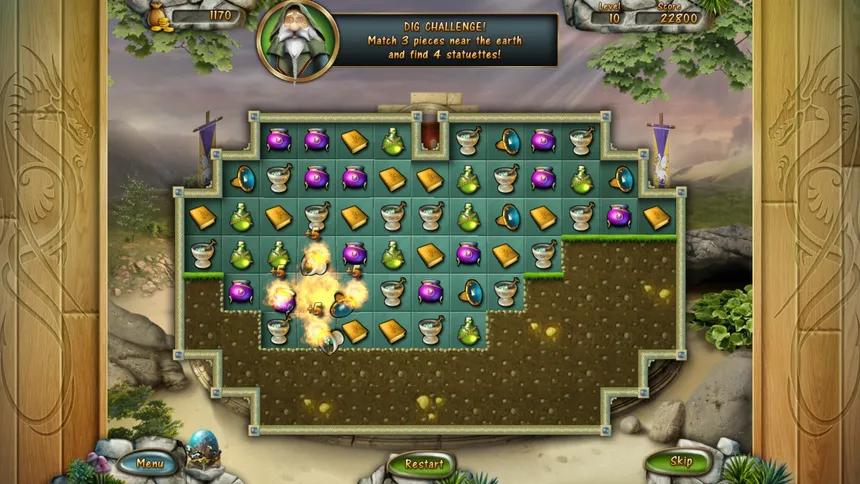 Скриншот 1 к игре Mystika 3 : Awakening of the dragons