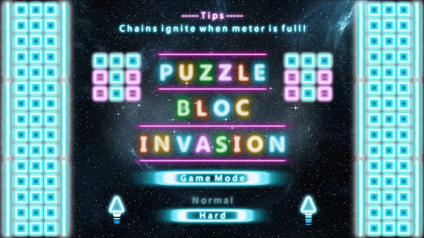 Скриншот 1 к игре Puzzle Bloc Invasion