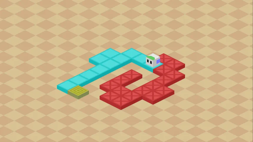 Скриншот 1 к игре Isotiles - Isometric Puzzle Game